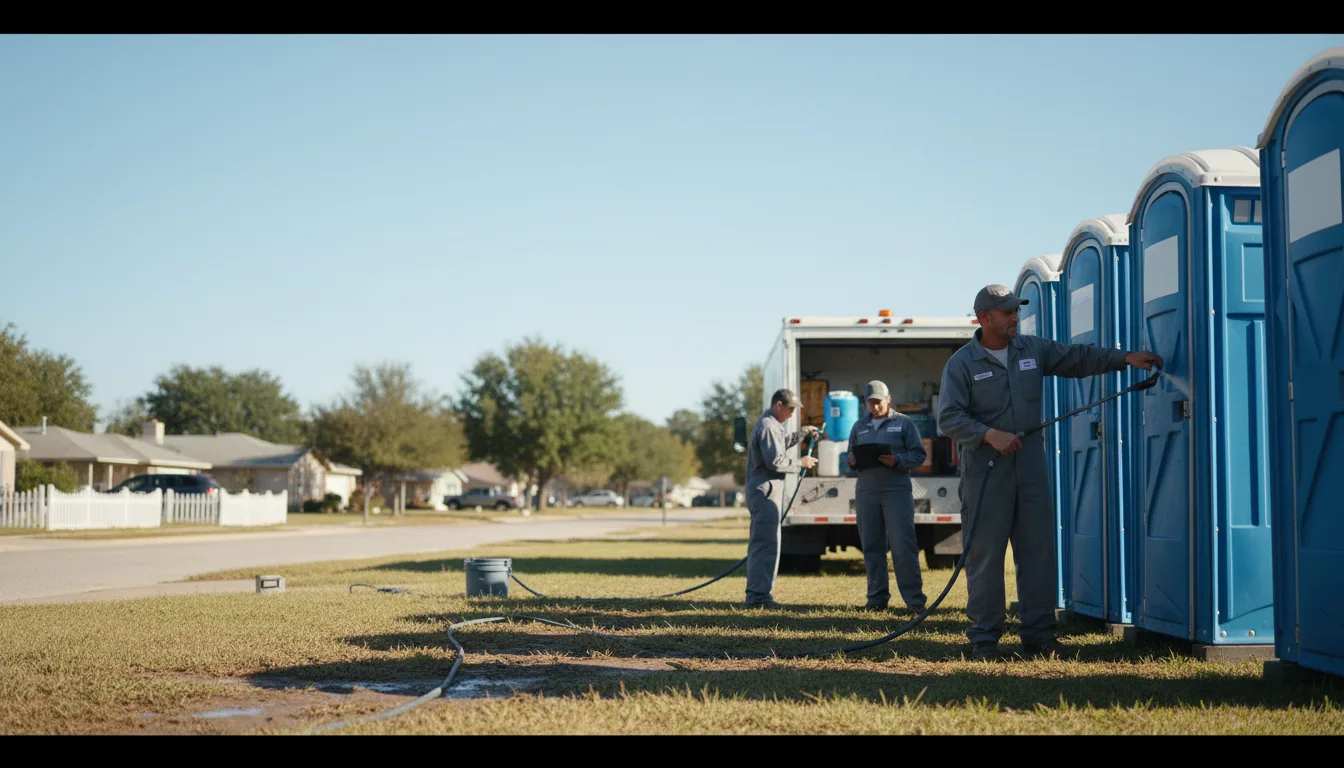 Long-Term Portable Toilet Rental in Bearden, AR near me
